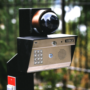 Pedestal Telephone Entry System with Camera