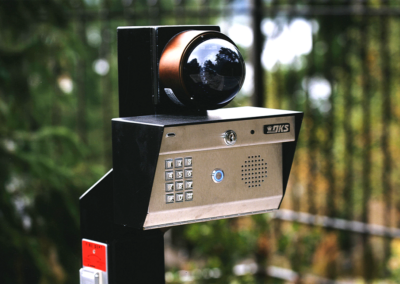 Pedestal Telephone Entry System with Camera