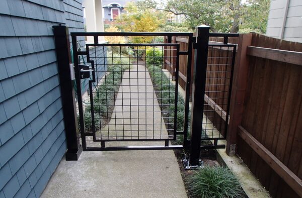 Backyard Pedestrian Gate