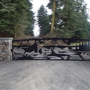 San Juan Island Gate
