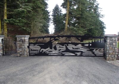 San Juan Island Gate