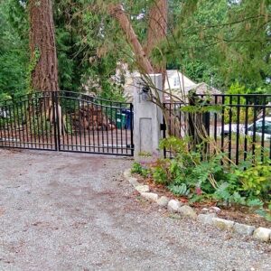 Double Swing Security Gate
