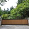 Arched Wood Gate