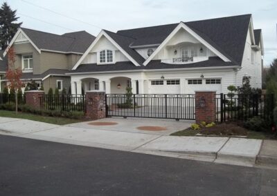 Slide Gate for a Short Driveway