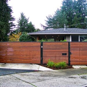 Wood Slide Gate