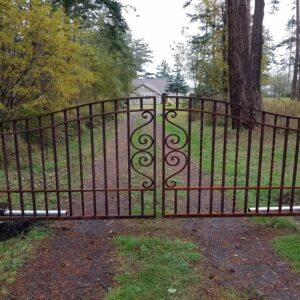Finished Rusted Gate