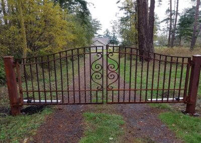 Finished Rusted Gate
