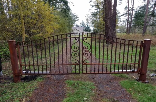 Finished Rusted Gate