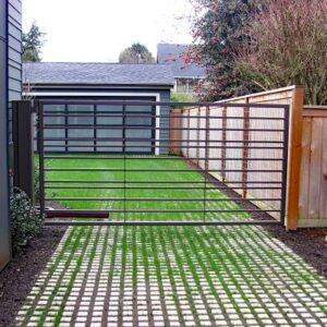 Single Swing Security Gate