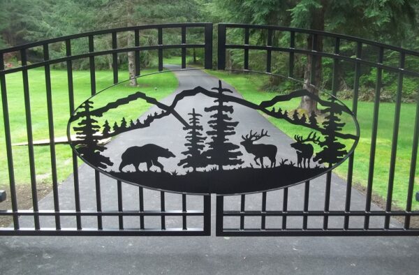 Mountain Scene Gate - Image 2