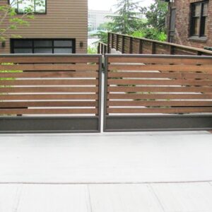Horizontal Wood Gate