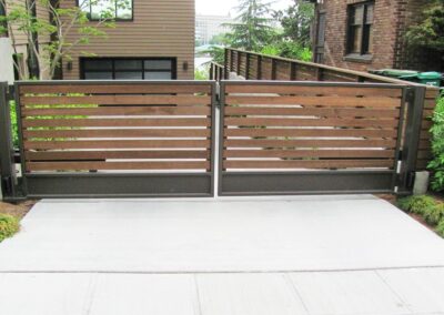 Horizontal Wood Gate