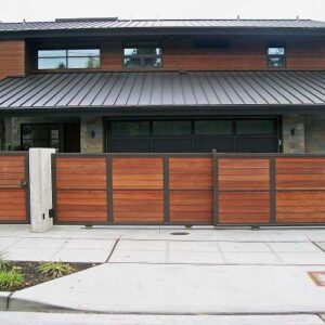 Tandem Slide Cedar Gate