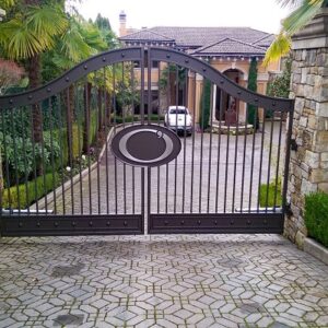 Decorative Double Swing Gate