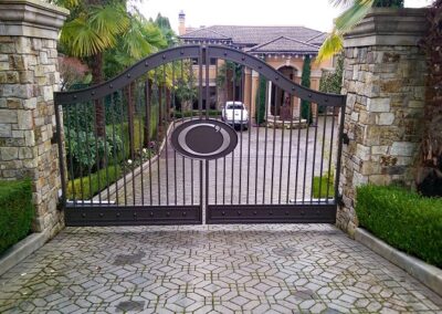 Decorative Double Swing Gate