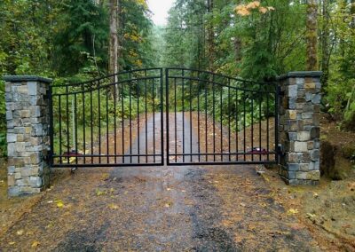 Iron Security Gate