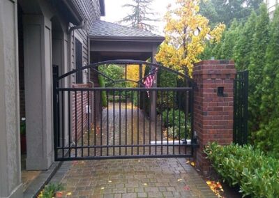 Arched Single Swing Gate