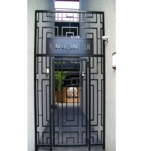 Laser Cut Pedestrian Gate