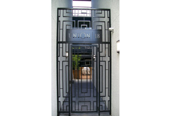 Laser Cut Pedestrian Gate