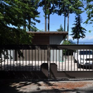 Panel Framed Gate