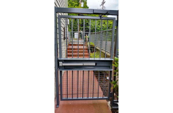 Pedestrian Gate with Security Enhancements - Image 2