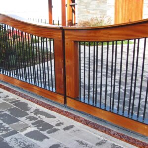 Custom Brazillian Ipe Gate