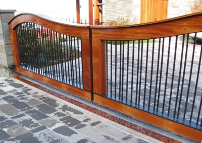 Custom Brazillian Ipe Gate
