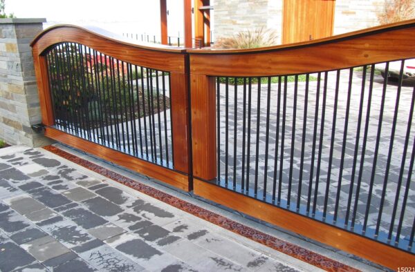 Custom Brazillian Ipe Gate