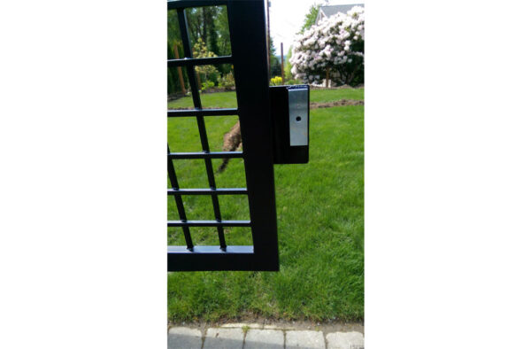 Double Swing Gate With Grid Details - Image 3