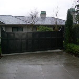 Custom Solid Iron Gate