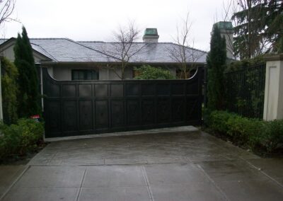 Custom Solid Iron Gate