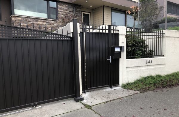 Iron Panel Arched Gate - Image 2