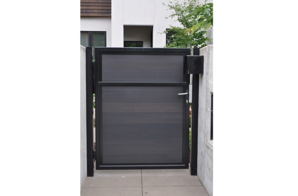 Dark Wood Slide Gate - Image 3