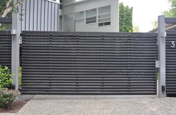 Spaced Wood Gate