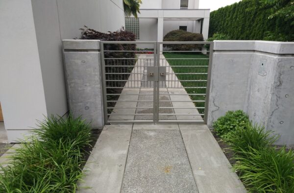 Silver Pedestrian Gate - Image 2