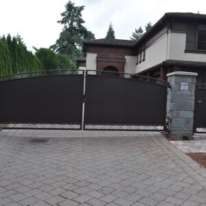 Decorative Scroll Gate