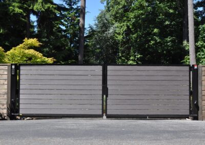 Horizontal Cedar Gate