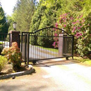 Iron Picket Gate
