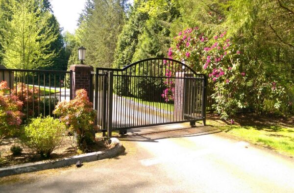 Iron Picket Gate