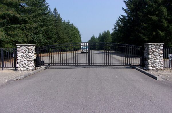 Double Swing with Ped Gate