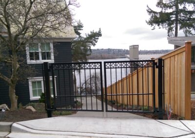 Manual Diamond Swing Gate