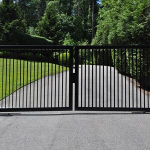 Double Swing Louver Gate