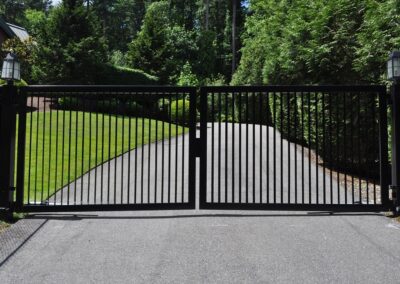 Double Swing Louver Gate