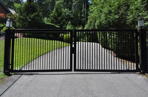 Double Swing Louver Gate