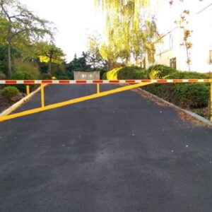 Yellow Forestry Gate