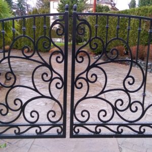Beautiful Scroll Work Gate