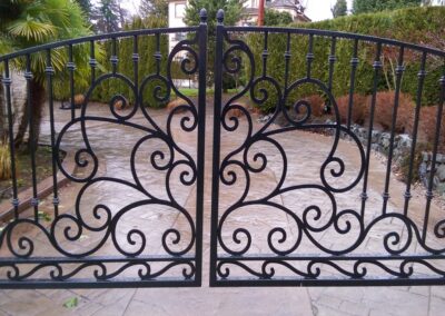 Beautiful Scroll Work Gate