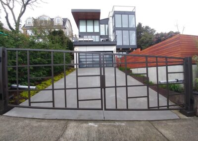 Modern Styled Gate