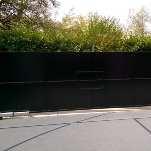 Solid Single Swing Gate
