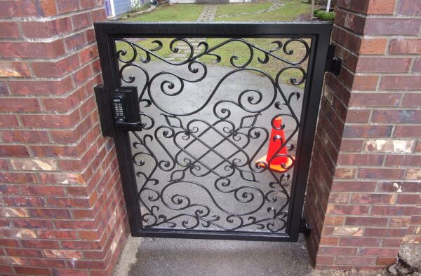 Solid Scroll Work Gate - Image 2